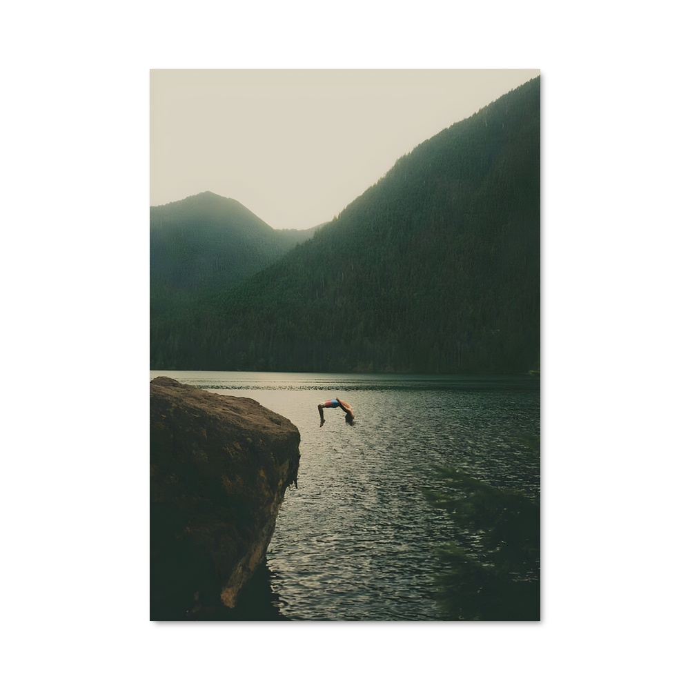 Poster Cliff de diving